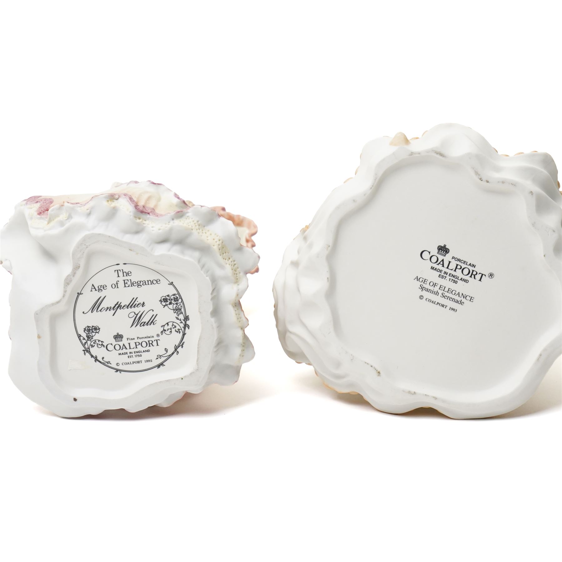 Eight Coalport figures, seven from the Age of Elegance collection, and Alison from the Ladies of Fashion collection (8)