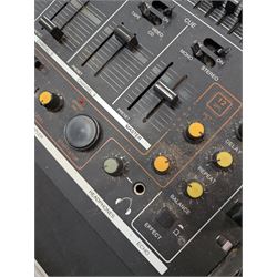 Electrovision mixer and a Pro 150 turntable, in large hardcase