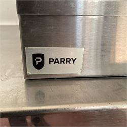 Parry C2LU 1000W stainless steel table top carvery food warmer, twin element, little use - THIS LOT IS TO BE COLLECTED BY APPOINTMENT FROM DUGGLEBY STORAGE, GREAT HILL, EASTFIELD, SCARBOROUGH, YO11 3TX