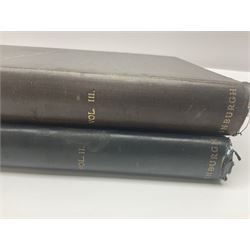 Bramwell, Byrom: Atlas of Clinical Medicine; three volumes, Edinburgh, printed by T & A Constable at the University Press, 1892-96, with numerous colour and black and white illustrations