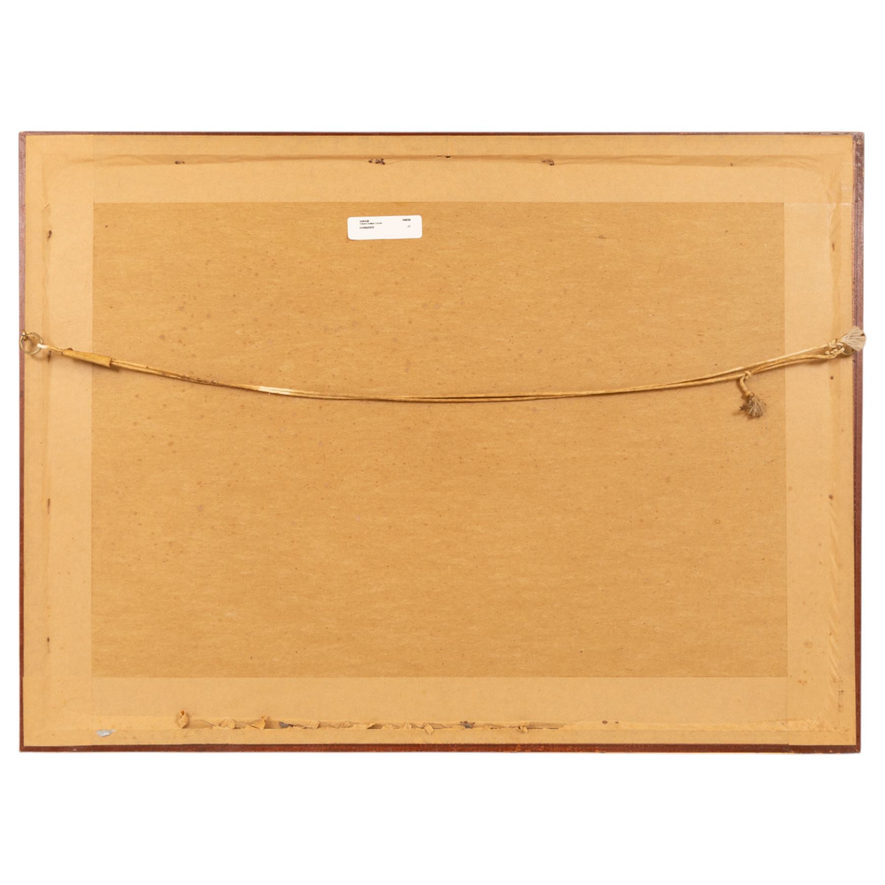 Richard Bolton (British 1950-): Geese in a Row, watercolour signed and dated '90, 24cm x 41cm 