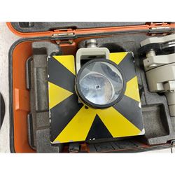 Land Surveying equipment - Nikon AX-2s Automatic Level 360 degrees, serial no.810890; in carrying case with instructions; Nikon Electronic Distancemaster Prism; in carrying case; Imax B6AC Dual Power Professional Balance Charger/Discharger; in carrying bag; Omni Zero 