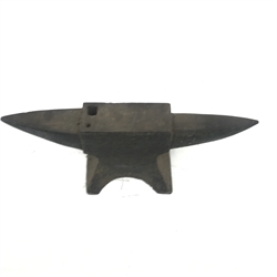 Small cast iron Blacksmith's anvil, L53cm