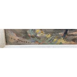 Percy Hague Jowett (British 1882-1955): 'Rothay Bridge Ambleside', oil on canvas signed, titled on exhibition label verso 41cm x 51cm 
Provenance: Bonhams 19th October 2021 Lot 41; exh. New English Art Club, label verso