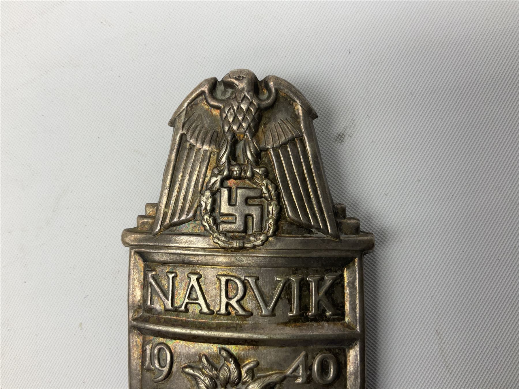 German Narvik arm shield dated 1940