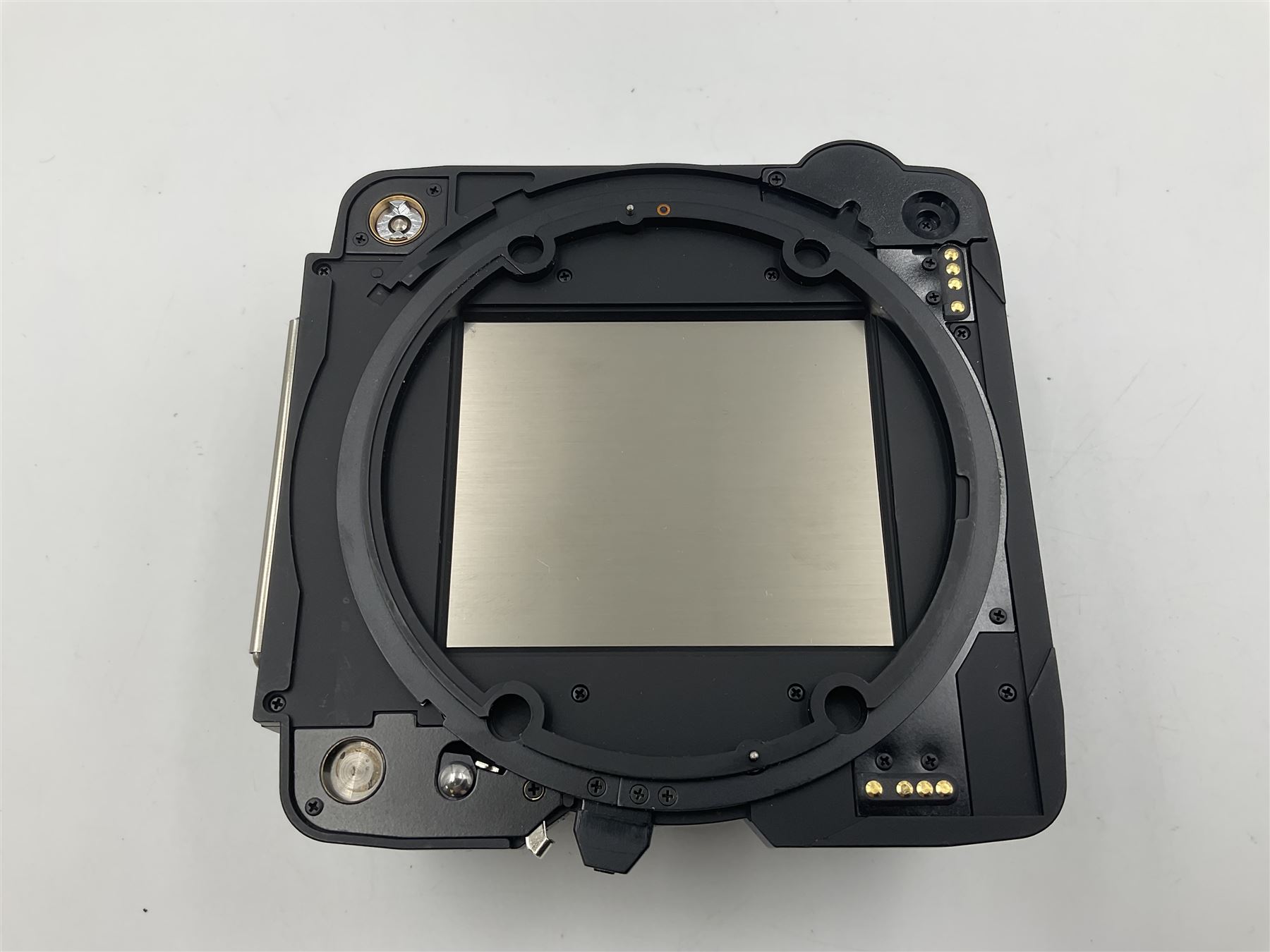 Mamiya RZ67 professional camera body, serial no 120282, with 'Mamiya-Sekor Z f=50mm 1:4.5 W' lens, serial no 18057 and RZ67 AE Prism Finder serial no 106809