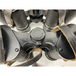 Eight cased pairs of binoculars, to include Noctovist Mk II 8x30, Prinz 8x30, Steiner Bayreuth 8x30, Springfield H.F.P 8x26 etc