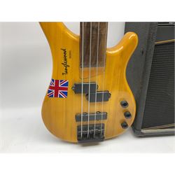 Tanglewood Rebel four-string electric bass guitar L111cm; with Gorilla GB-30 amplifier, serial no.0006529 (2)