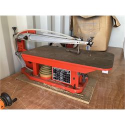 Hegner variable speed table scroll saw  - THIS LOT IS TO BE COLLECTED BY APPOINTMENT FROM DUGGLEBY STORAGE, GREAT HILL, EASTFIELD, SCARBOROUGH, YO11 3TX