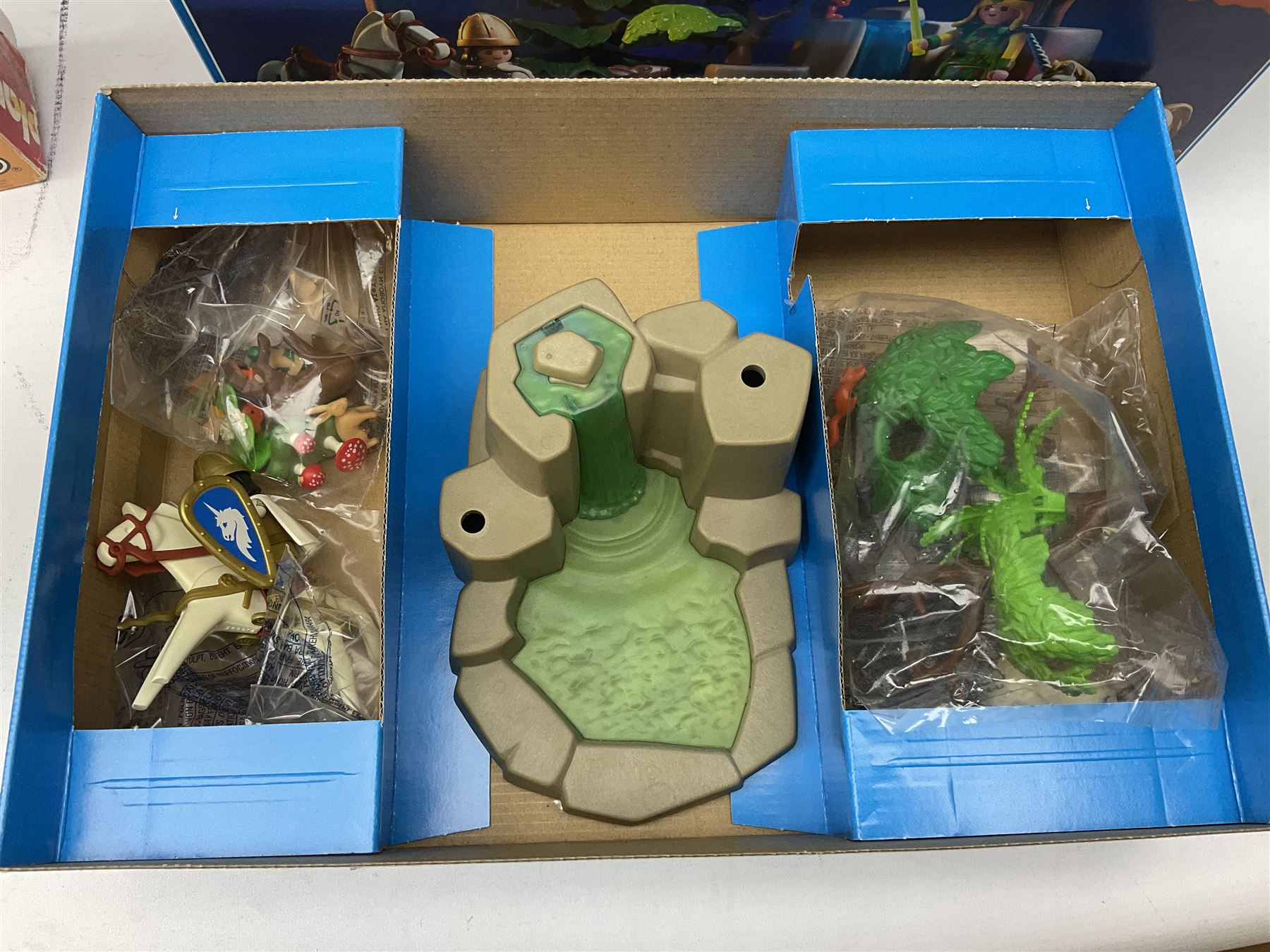 Playmobil - sets 3040, 3896 and 4150 (Adventskalender); all boxed; and Noah's Ark in associated box; together with Playpeople 1770 U.S. Cavalry Super Set; boxed (5)