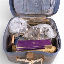 Great British coins, including various Royal Mint proof and brilliant uncirculated year sets, pre-decimal coins, Queen Elizabeth II 1953 proof set (incomplete), etc