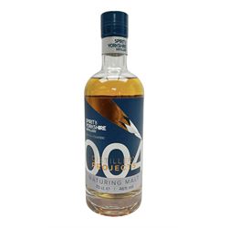 Spirit of Yorkshire Distillery, distillery projects maturing malt, project number 4, limited edition 1724/2000, 70cl, 46% vol