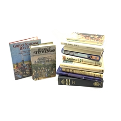  Hardback Railway books including The Oxford Companion to British Railway History, etc (12)  