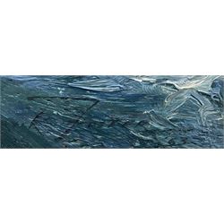 Tom Lowery (20th century): Racing Yacht 'Phylene' off the Needles Isle of Wight, oil on canvas covered board signed and dated 1968, titled verso 49cm x 75cm