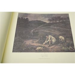C Blake & C Turner: 'The Poacher’s Progress', facsimile reproduction of the 1826 edition, limited edition folio numbered 1/750, pub. Edinburgh: Paul Harris Publishing, 1981, folio portfolio containing 8 plates after the original paintings by C. Blake and engraved by C. Turner