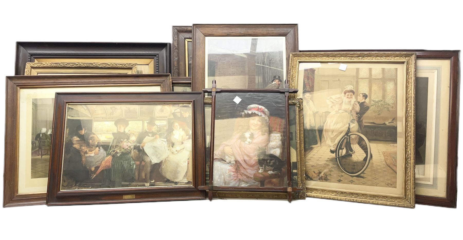 After Charles Haigh Wood 'To be or not to be' colour print, together with collection of early 20th Century prints (10) 