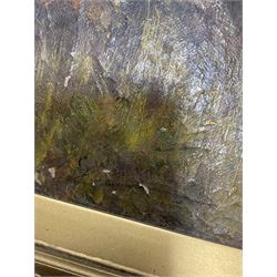 Three highland cattle oils on canvas, Trevor Mitchell landscape oil, landscape watercolour, still life watercolour, etc