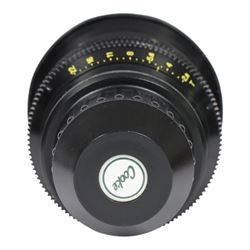 Cooke Mini S4/i 18mm T2.8 prime lens with PL mount, serial no. 8018-0714, with front and back lens caps
