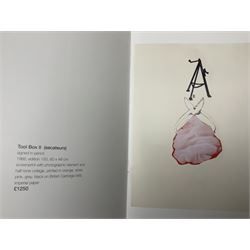 Jim Dine (American 1935-): 'Tool Box II' (Secateurs), limited edition screenprint with photographic element and half-tone collage signed in pencil, series produced in London 1966 with an edition of 150, 57cm x 45cm also inc. 'A Tool Box' catalogue