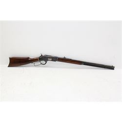 FIREARMS CERTIFICATE REQUIRED - Sterling .357 lever action rifle, model 1873 with 61cm (24