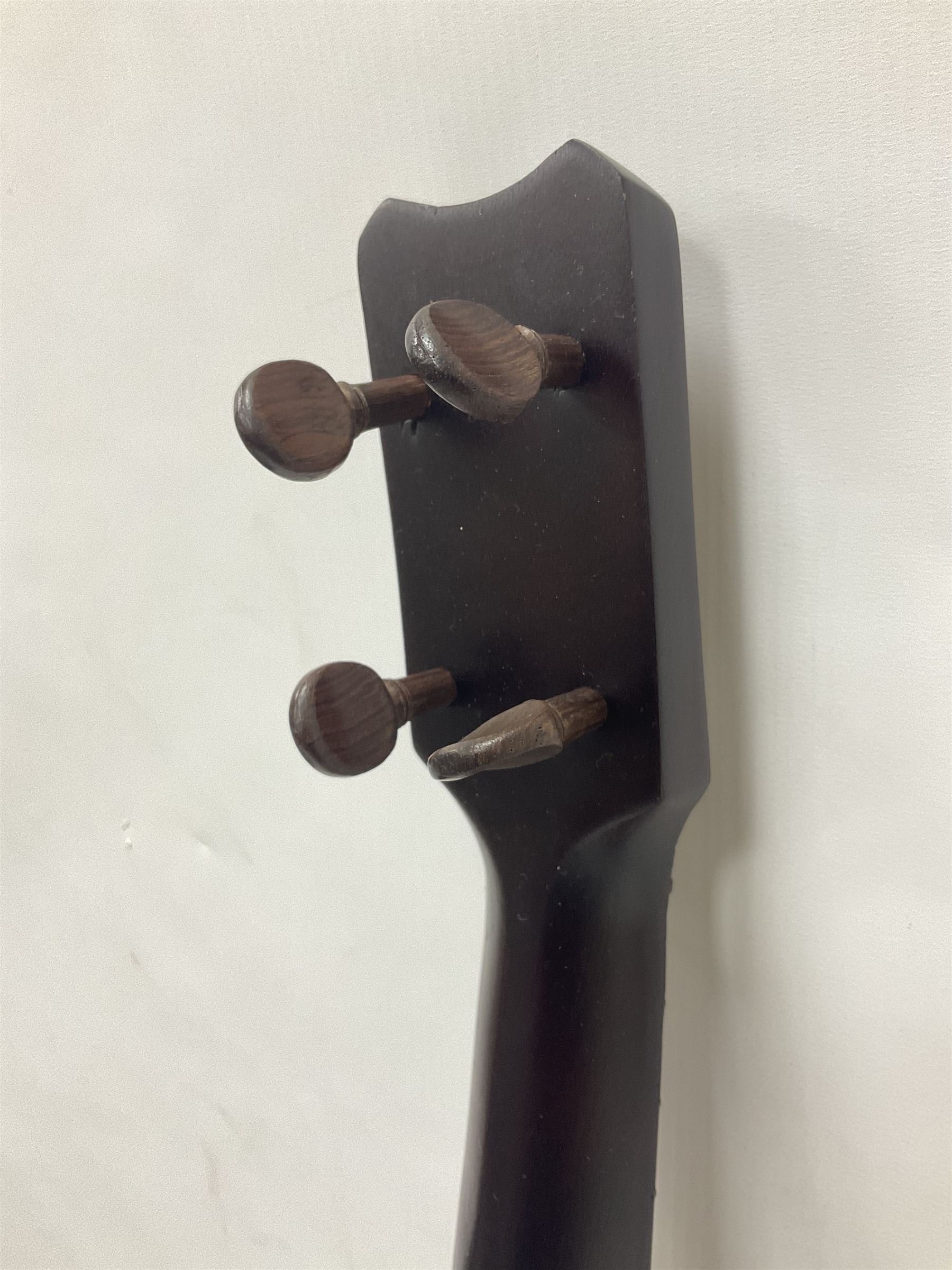 Keech 1920's four string model C Banjulele in its original case