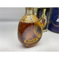John Haig & Co Dimple Scotch whisky, 26 2/3 fl oz, 70% proof, one bottle and Bells Princess Beatrice whisky in original box, 75cl, 43% vol, one bottle (2)