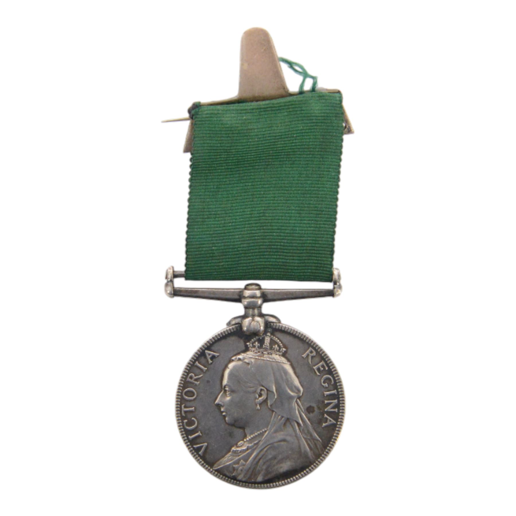 Queen Victoria Volunteer Force Long Service Medal, unnamed
