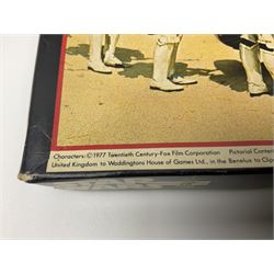 Star Wars - Return of the Jedi Scout Walker Vehicle, Speeder Bike Vehicle and Vehicle Maintenance Energiser; together with The Empire Strikes Back Cap-2 Captivator and MTV-7 Multi-Terrain vehicle; and Waddingtons 1977 Star Wars Entering the City jig-saw puzzle; all boxed (6)