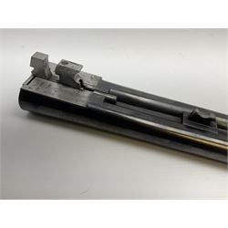 Very fine Westley Richards 12-bore side-by-side double barrel boxlock ejector live pigeon sporting gun, c1910, very heavy and thick 76.5cm blued tightly choked barrels with 2.5