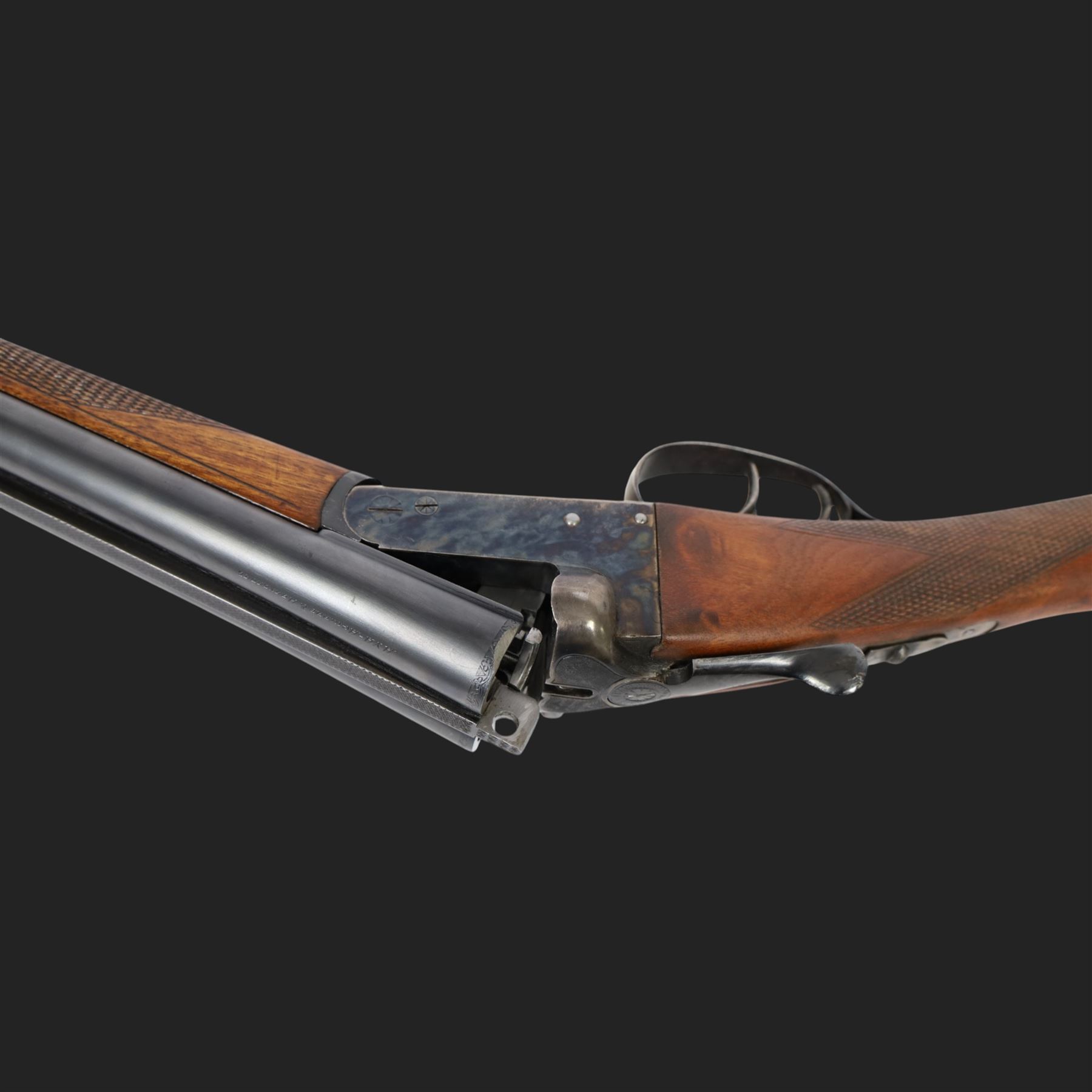 AYA Yeoman 20 bore double trigger, boxlock, side by side double barrel shotgun with 68.5cm (27