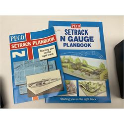 Peco 'N' gauge - two ST-300 Starter Track Sets with Setrack Planbooks; and N & T Contronics TC94 Controller Serial No.11029; all boxed