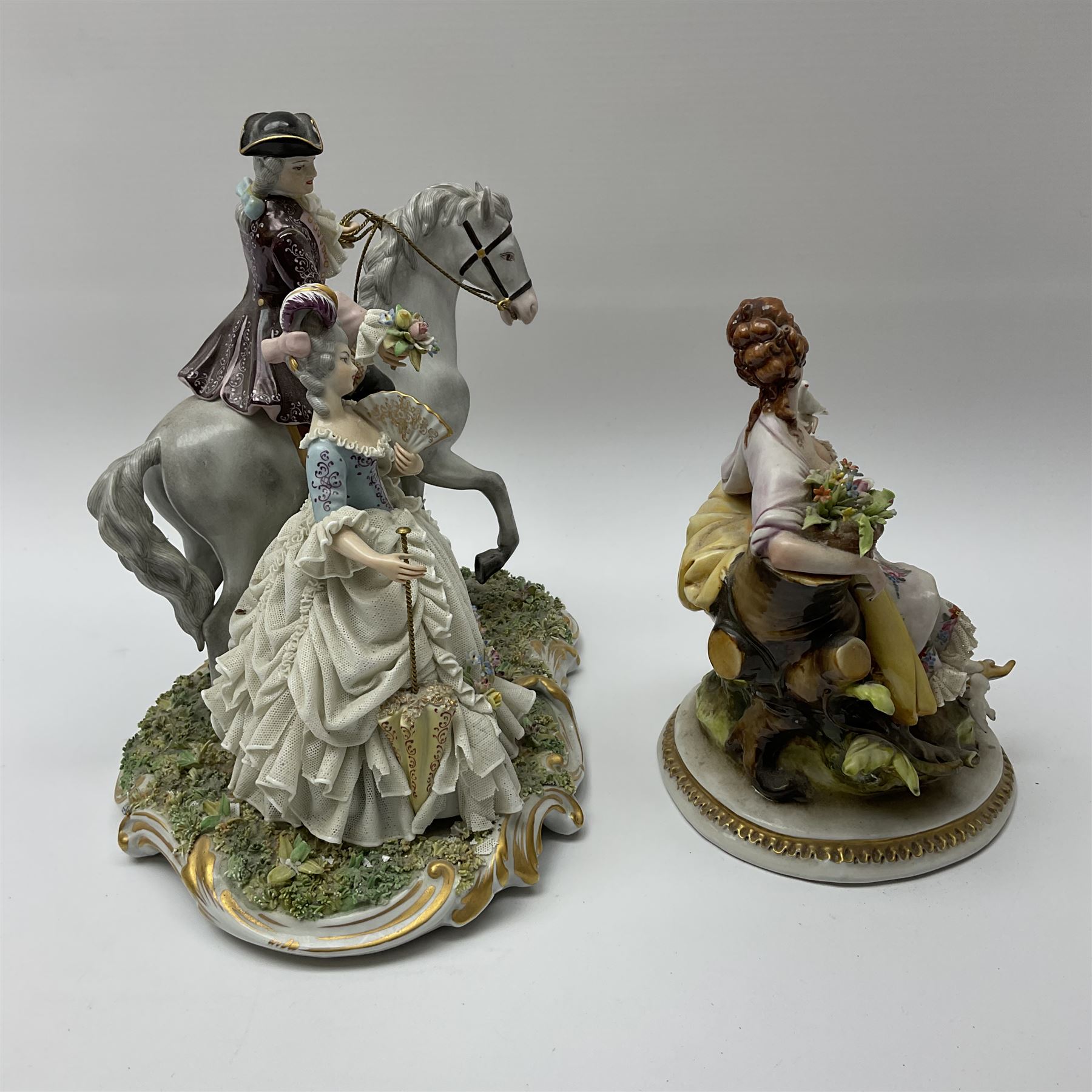 Two Capodimonte figures | Antiques, Collectables, Ceramics & Small