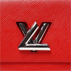 Louis Vuitton - ‘Twist’ MM Bag, the model introduced for the Cruise 2015 collection under Nicolas Ghesquière, in structured Coquelicot red Epi leather, with silver-tone LV twist-lock fastening and chain and carrying handle, with detachable flat leather shoulder or crossbody strap, unused with original box and dust bag
