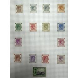 Hong Kong Queen Victoria and later stamps, including 1874-1902 postal fiscal stamps, various King Edward VII issues including one dollars, China overprints etc, housed on pages