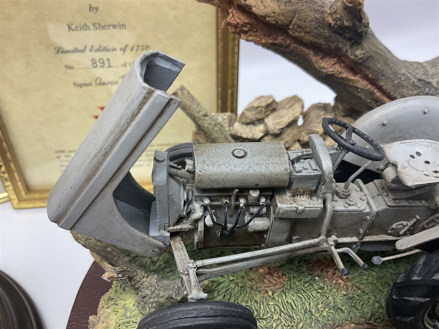 Two Country Artists figures, After the storm no CA831, limited edition 891/1750 and The Harvesters, limited edition 824/850, both with wooden base and certificates of authenticity