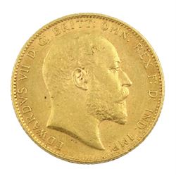 King Edward VII 1903 gold full sovereign coin