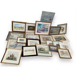 Collection of original watercolours with