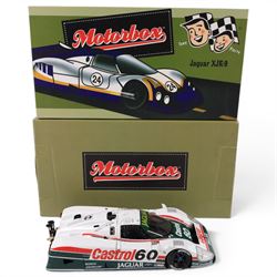 Motorbox Exoto Jaguar XJR-9 IMSA, in white, green and red Castrol livery #60, boxed