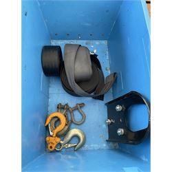 ATV Winch DA-2500 and Delta DW-1500i electric winch with accessories  - THIS LOT IS TO BE COLLECTED BY APPOINTMENT FROM DUGGLEBY STORAGE, GREAT HILL, EASTFIELD, SCARBOROUGH, YO11 3TX