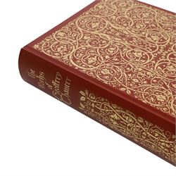 William Peterson: The Works of Geoffrey Chaucer, The Kelmscott Chaucer, Folio Society hardback in slipcase