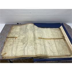 Silver Cross style dolls pram, copper warming pan with turned wooden handle, family Bible, Whitby Ordnance Survey maps etc, and a wooden barometer in the form of an anchor