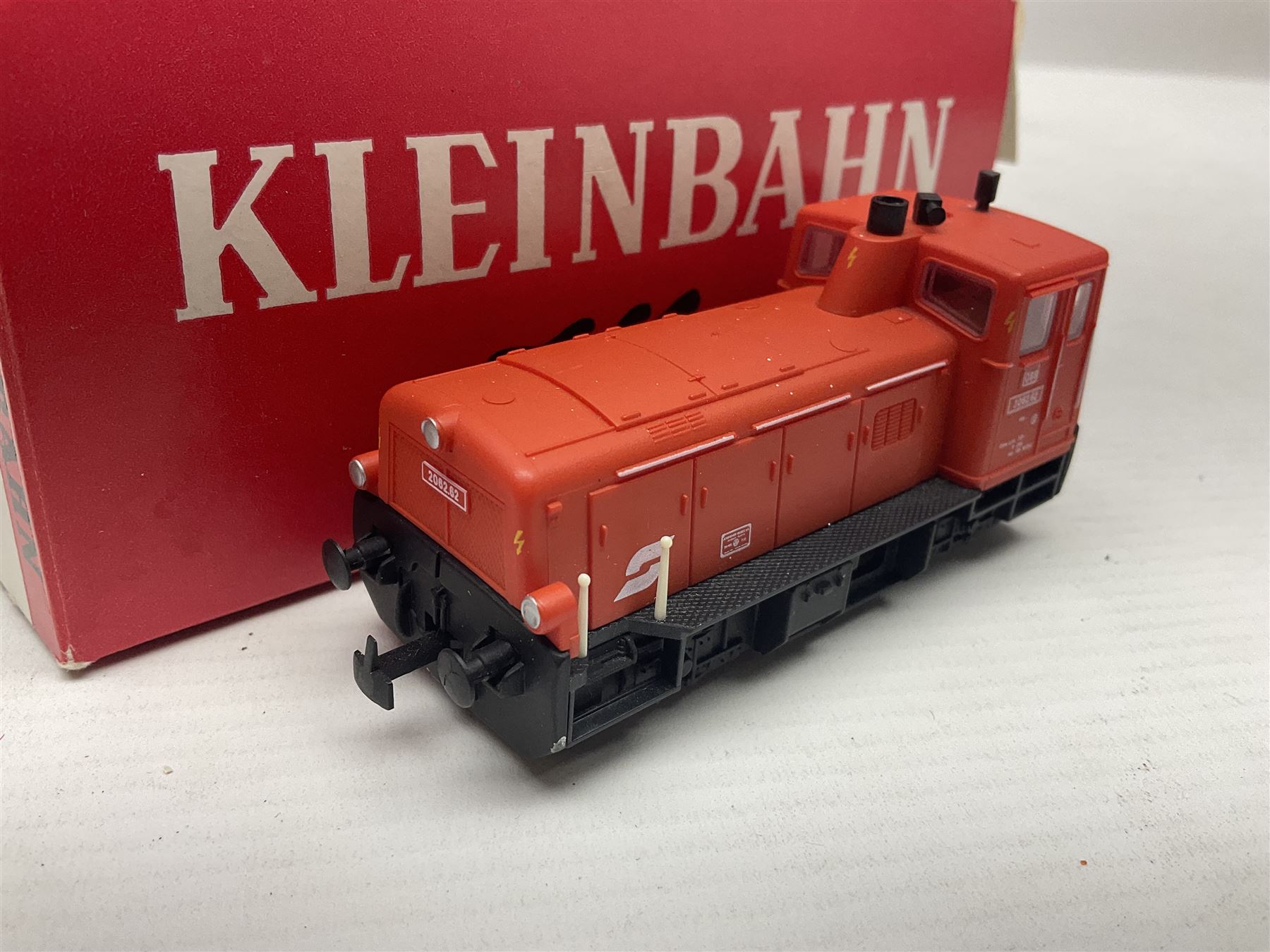 Kleinbahn HO gauge - three locomotives 2062 Diesel-Verschublokomotive; OBB 1041 Elektrische Universallokomotive; all  boxed (3)