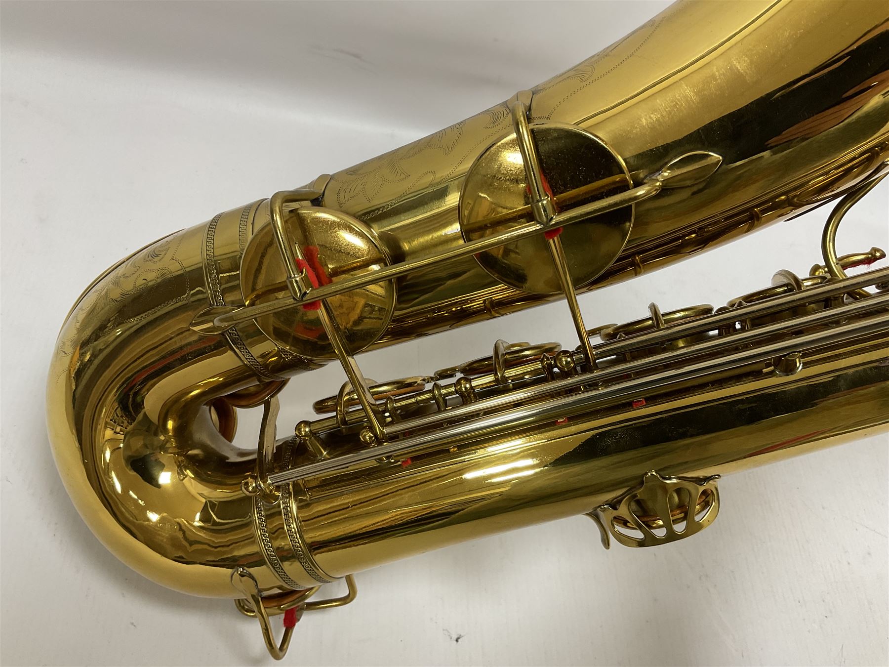 French Henri Selmer 1935 Radio Improved Tenor B flat Saxophone No 20344, with a velvet lined hard case
One of only 550 produced in that year