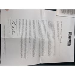 Limited edition CMC 1:18 scale diecast model car no.M065 Mercedes Benz W25 1934 in white, boxed