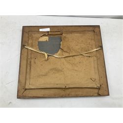 A R Skelton (British 19th/20th century): Low Tide at Sunset, oil on board signed 24cm x 28cm