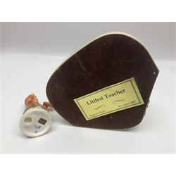 Nine Hummelscapes by Goebel, to include Bavarian Bire Garten, Cuck Crossing, Fisherman's Feast, Strudel Haus etc, each with associated Hummel figures, tallest H14cm 