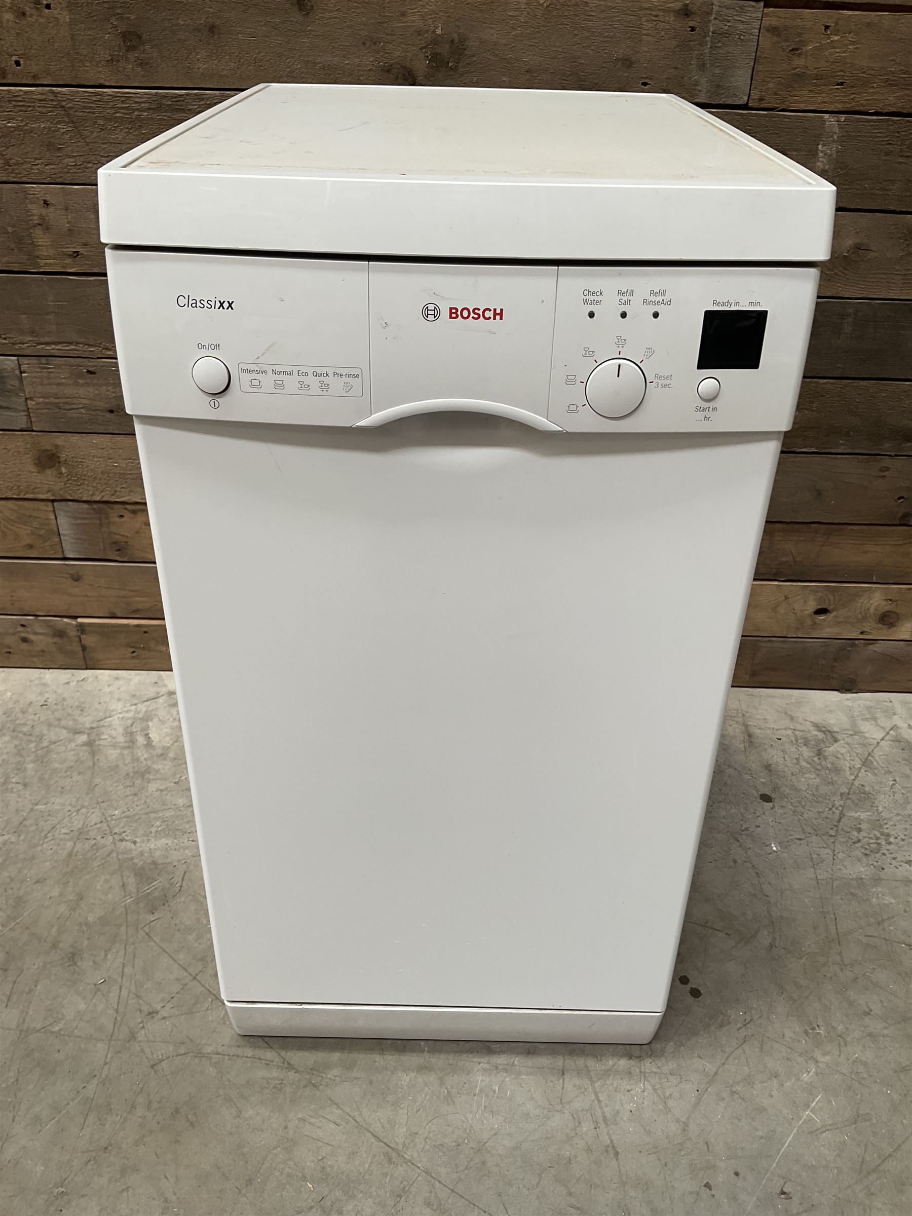 Bosch ClassiXX slimline dishwasher