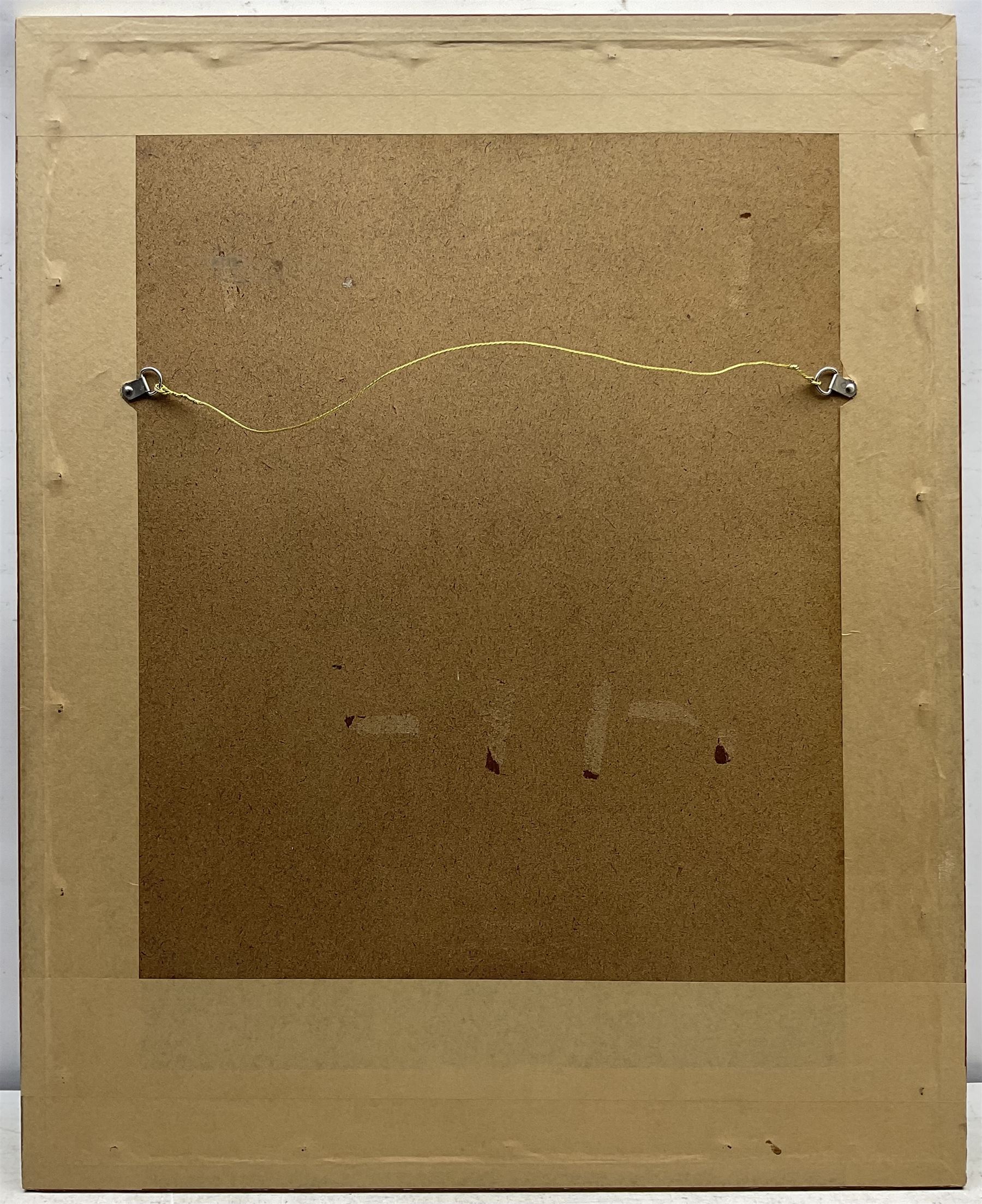 Thomas Bush Hardy (British 1842-1897): Fishing Boats leaving Harbour in Choppy Seas, watercolour signed and dated 1885, 50cm x 35cm