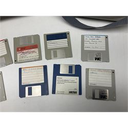 Amstrad PPC640 computer, with accessories