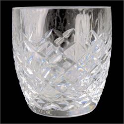 Waterford Crystal drinking glasses for six setting, in Comeragh pattern, including champagne, wine glass, sherry glasses, etc  